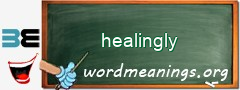 WordMeaning blackboard for healingly
